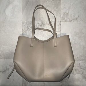 POLENE CYME EDITION TEXTURED TAUPE